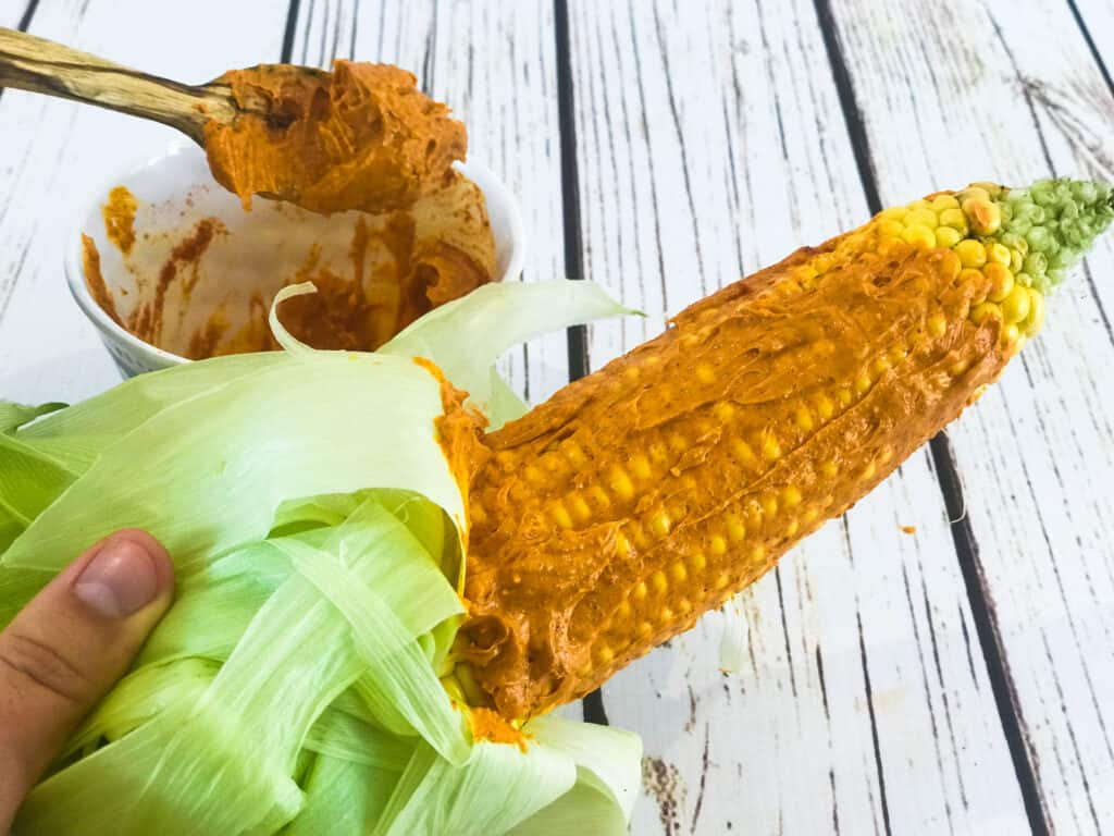 vegan bbq corn on the cob 