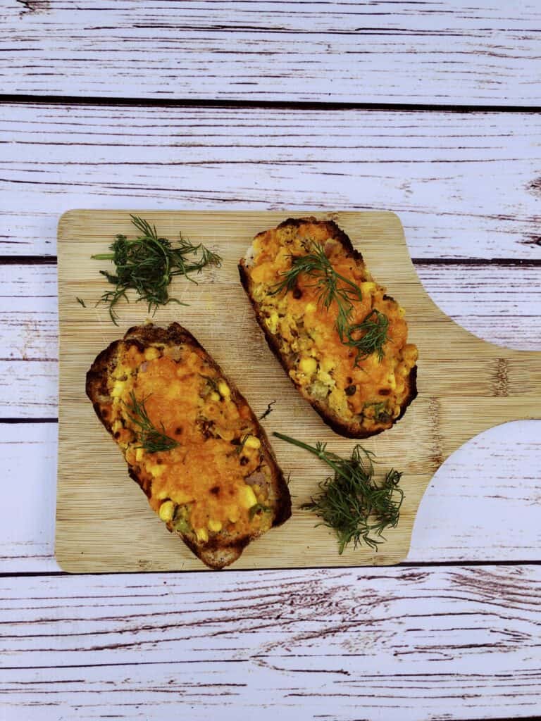 Vegan Chickpea Tuna Melt