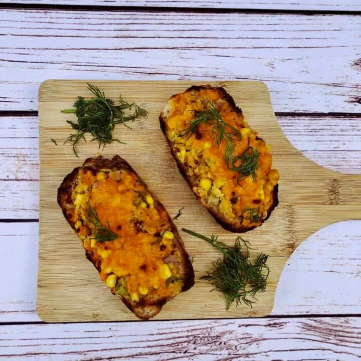 Chickpea Tuna Melt
