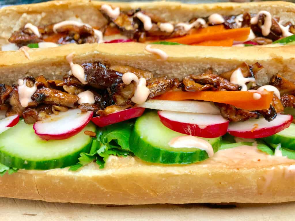 vegan banh mi 