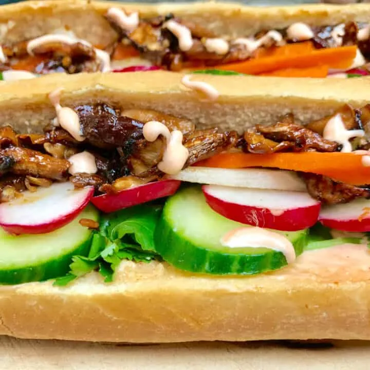 vegan banh mi