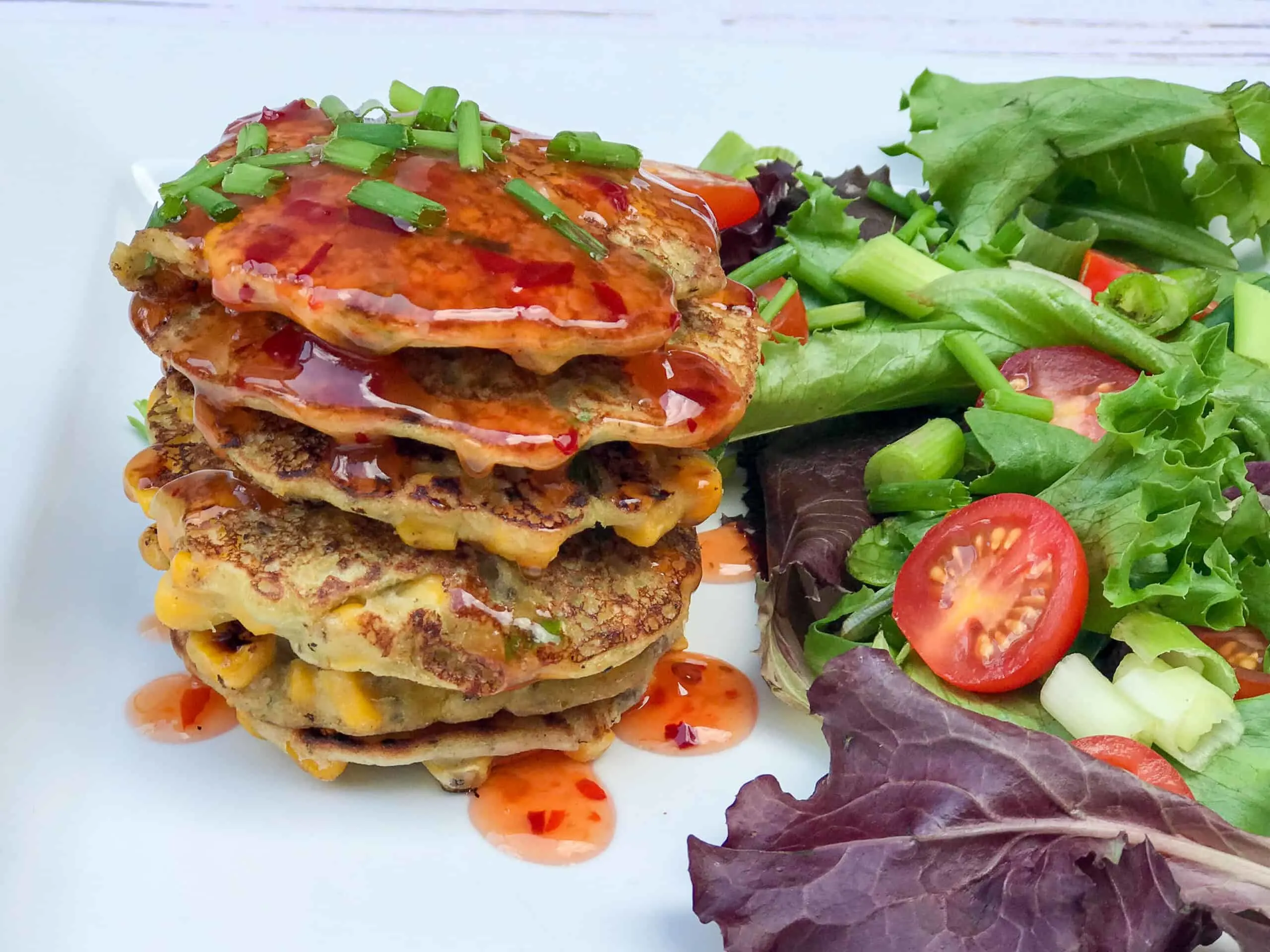 Vegan Sweetcorn Fritters