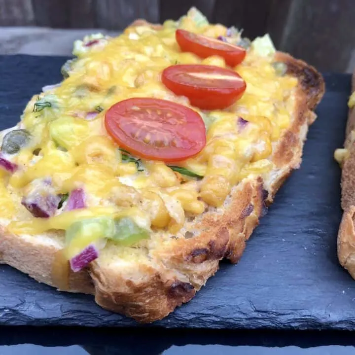 The Best Vegan Tuna Melt | Vegan Chickpea Tuna Melt