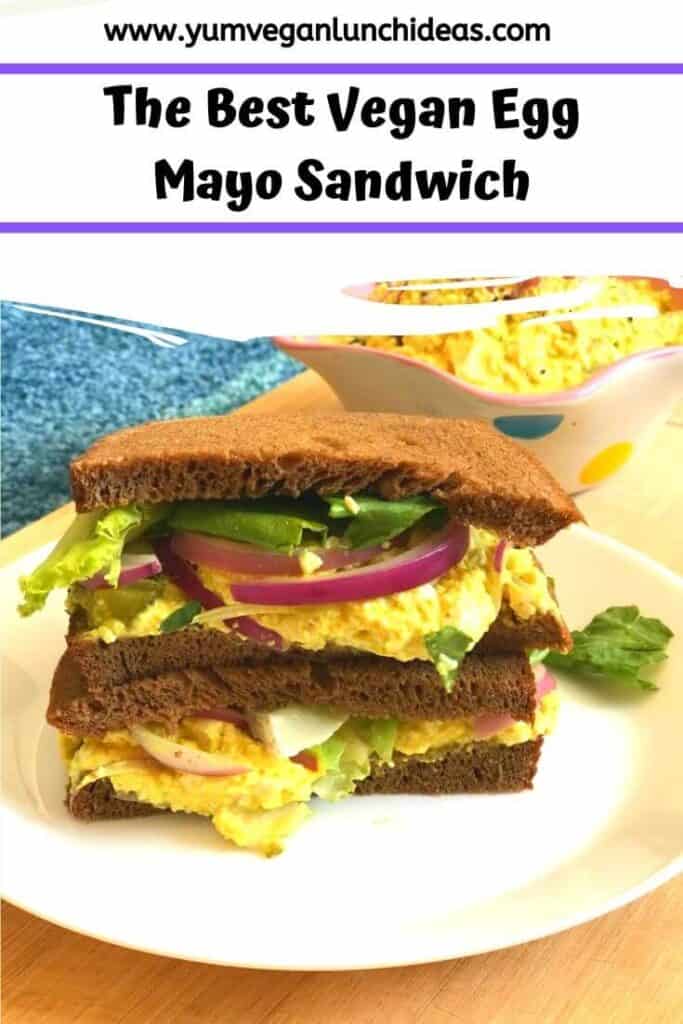 The Best Vegan Egg Salad Sandwich