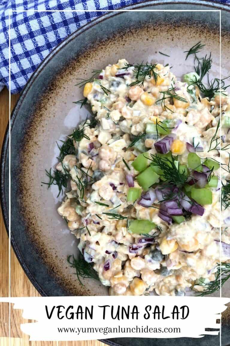 Creamy Chickpea Tuna Salad Vegan Tuna Salad Recipe
