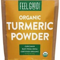 Organic Turmeric Root Powder w/Curcumin | Lab Tested for Purity | 100% Raw from India | 8oz Bag by Feel Good Organics