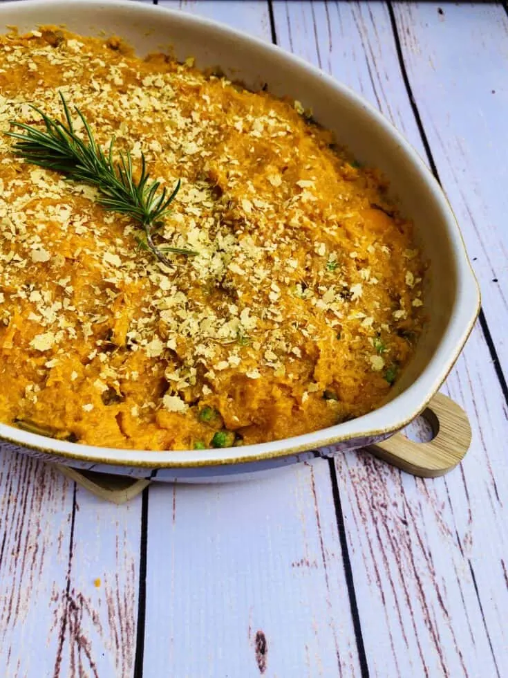 lentil mushroom bake