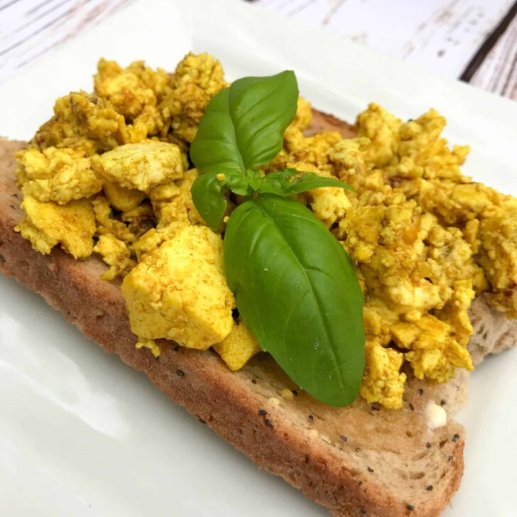 Vegan Silken Tofu Scramble | Scrambled Silken Tofu