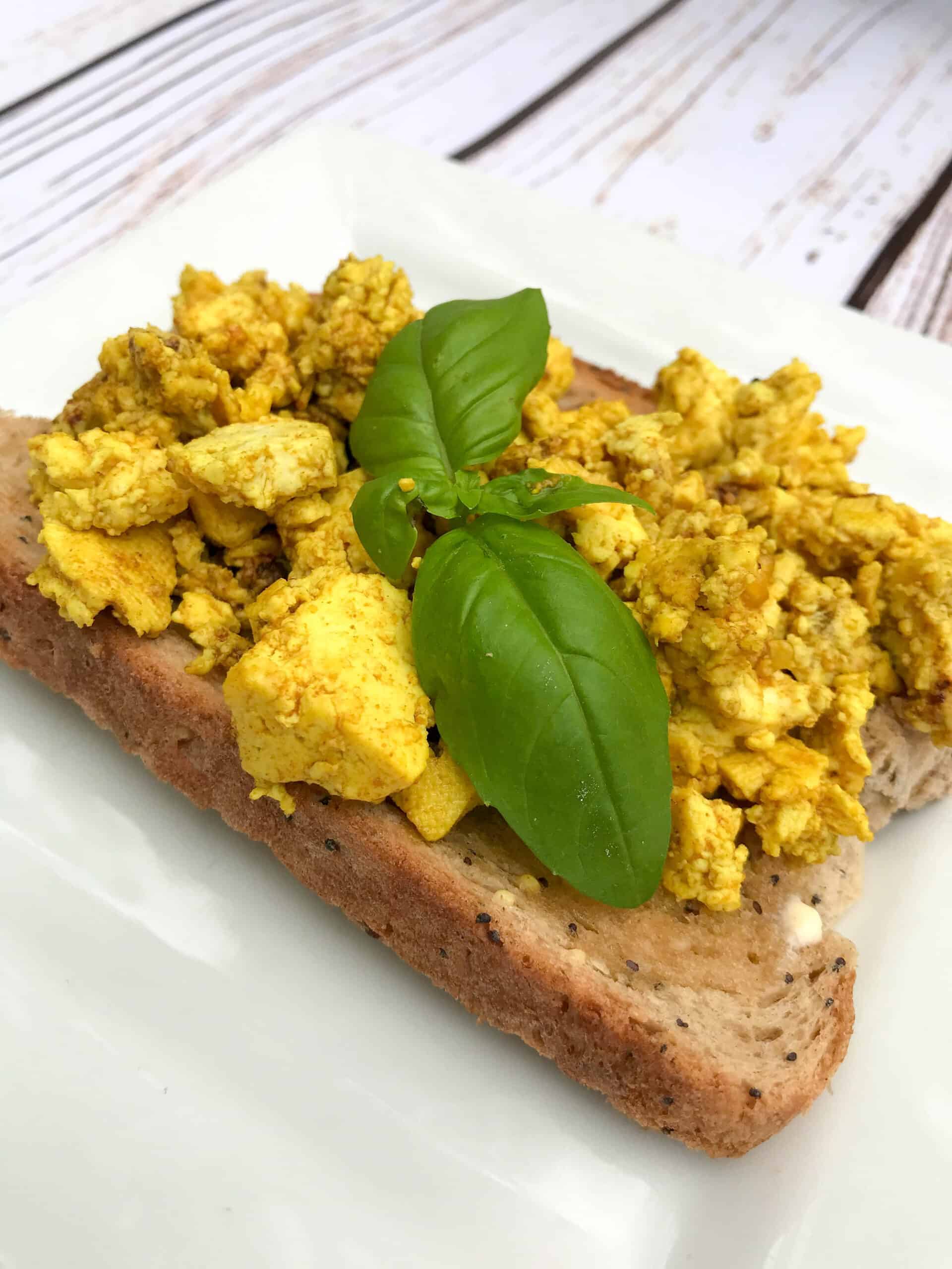 Vegan Silken Tofu Scramble | Scrambled Silken Tofu