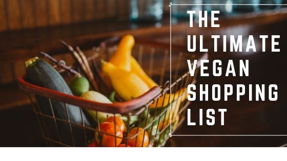 Vegan Grocery List