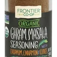 Frontier Garam Masala Certified Organic, Salt Free Blend, 2-Ounce Bottle