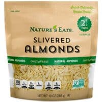 Nature's Eats Blanched Slivered Almonds, 10 Ounce