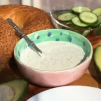 Vegan Dill Sauce/Vegan Dill dip