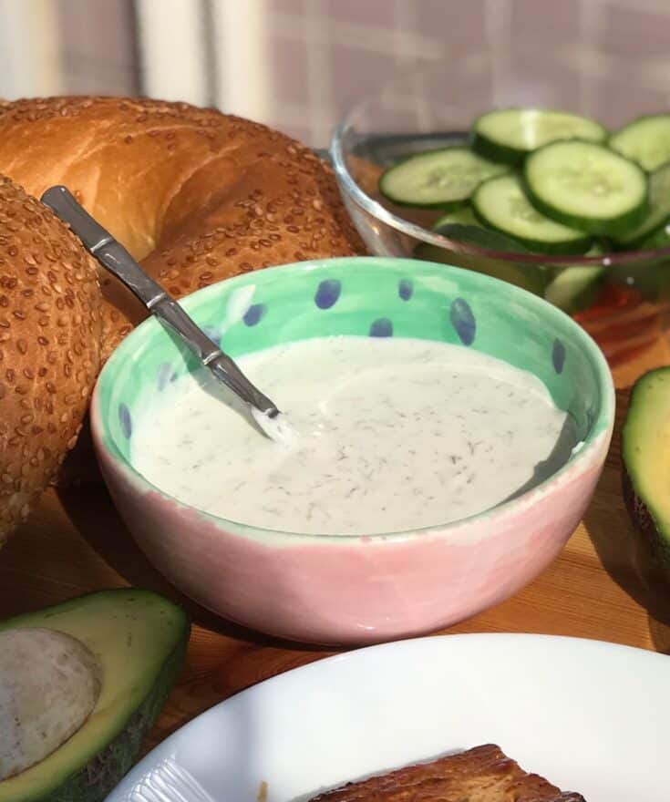 Vegan Dill Sauce/Vegan Dill dip