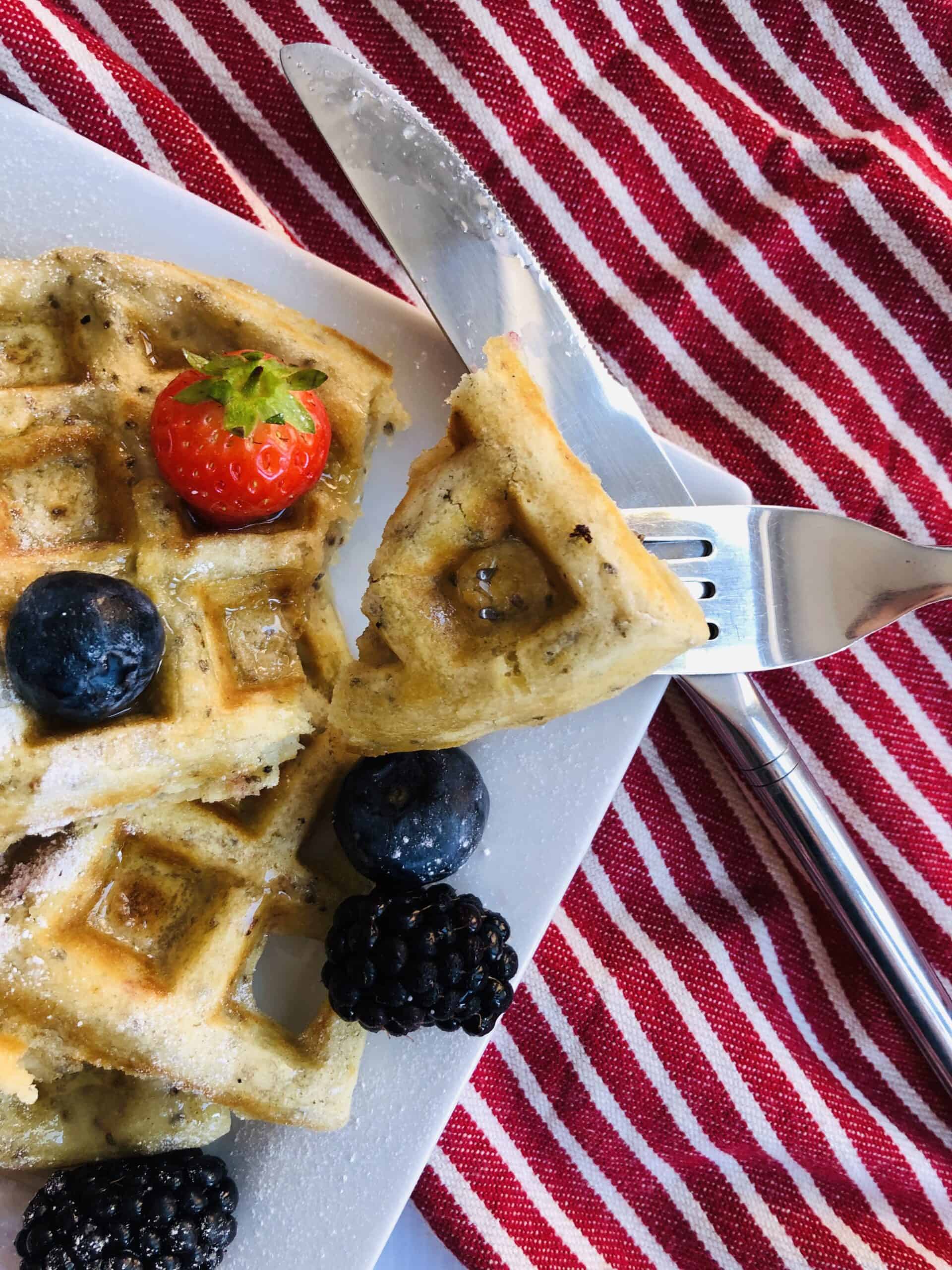 The Best Vegan Belgian Waffles Recipe