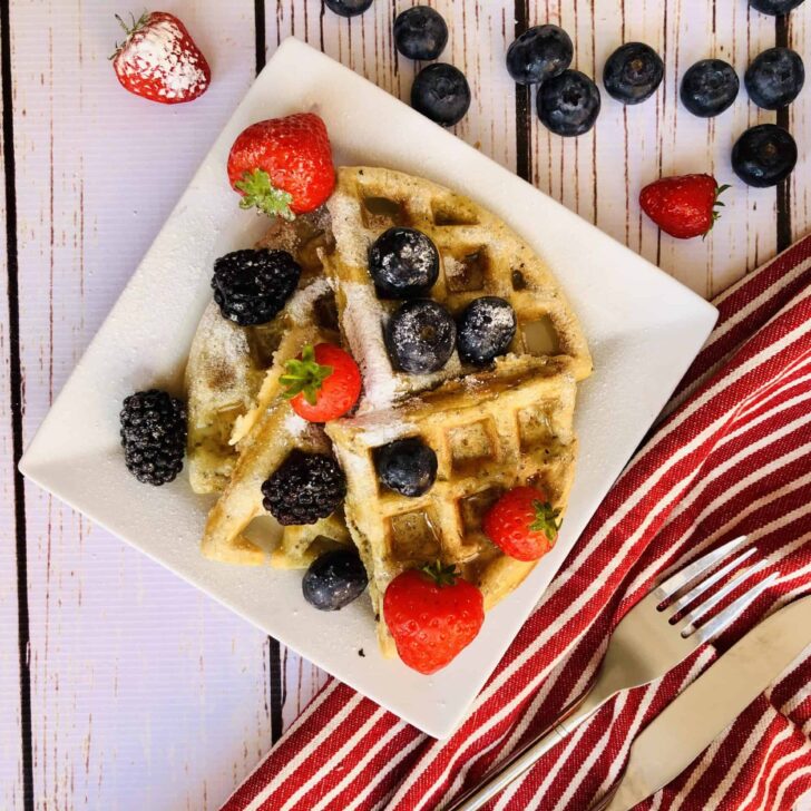 The Best Vegan Belgian Waffle Recipe