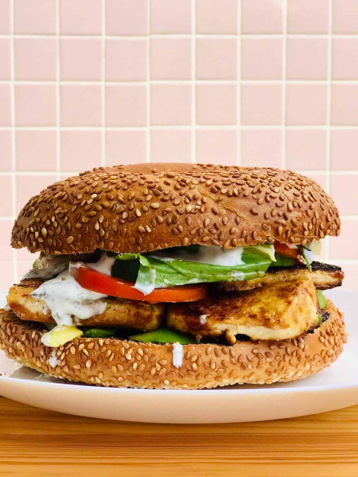 The Ultimate Vegan Bagel Topping (Vegan Bagel Sandwich)