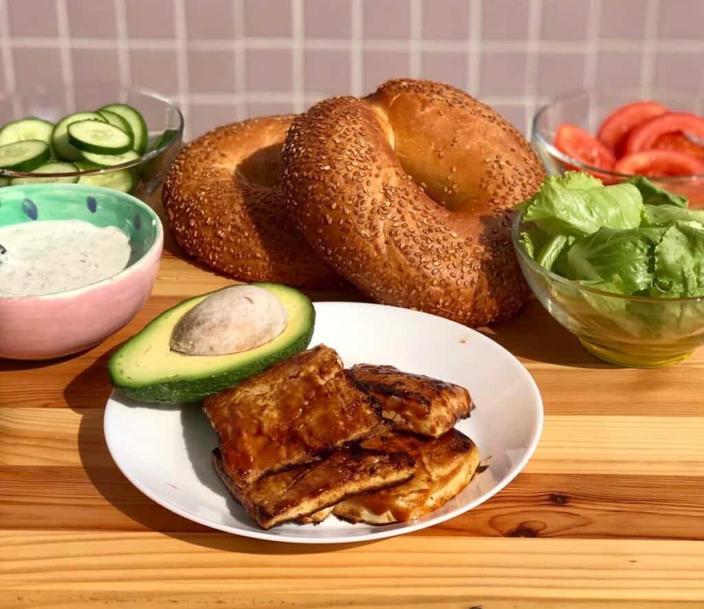 vegan breakfast sandwich recipe ingredients