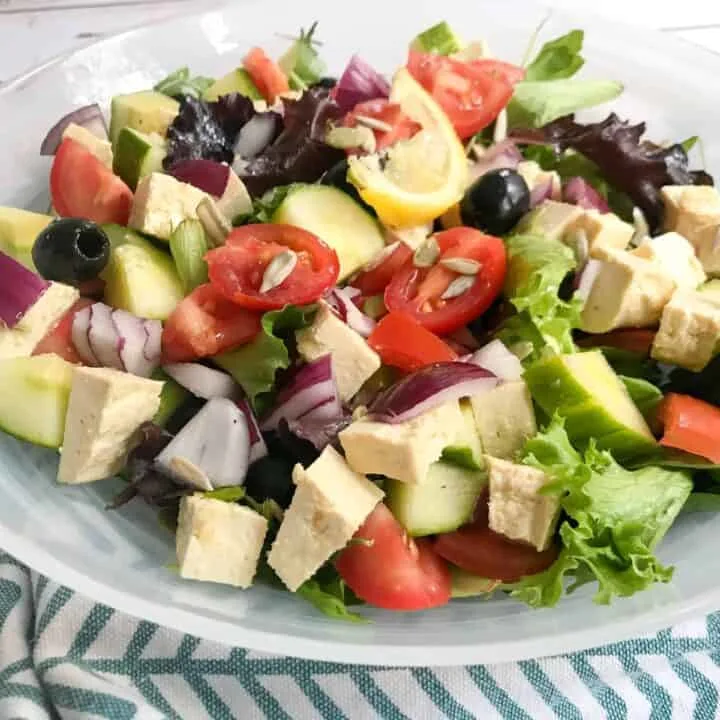 vegan greek salad recipe