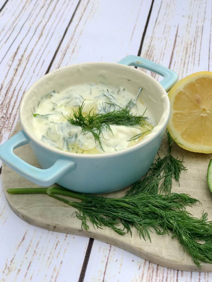 Vegan Tzatziki Sauce Recipe
