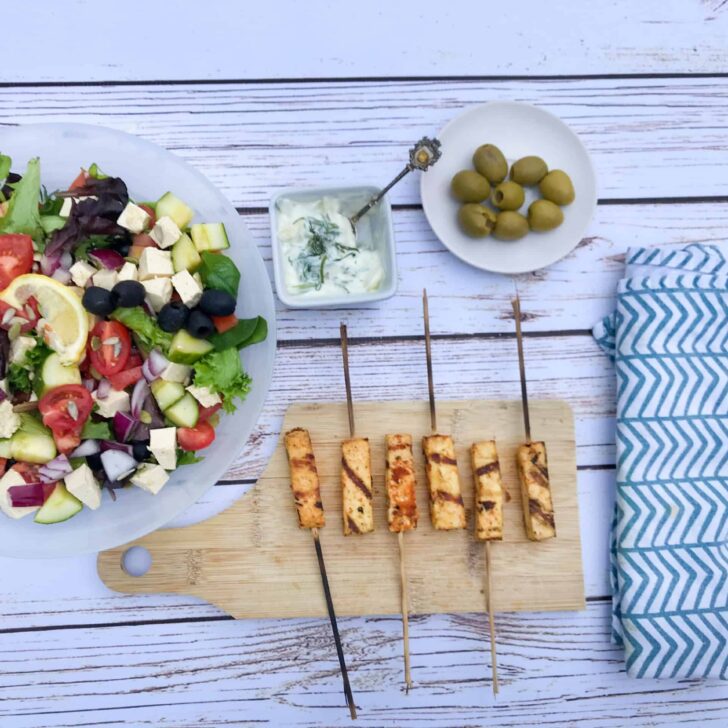 The Best BBQ Vegan Souvlaki Recipe