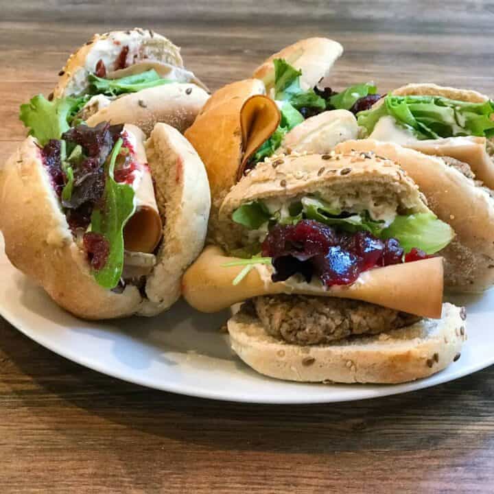 vegan turkey sandwich