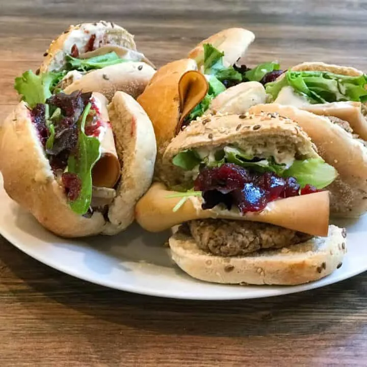 vegan turkey sandwich
