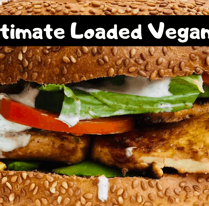 The Ultimate Vegan Bagel Topping (Vegan Bagel Sandwich)