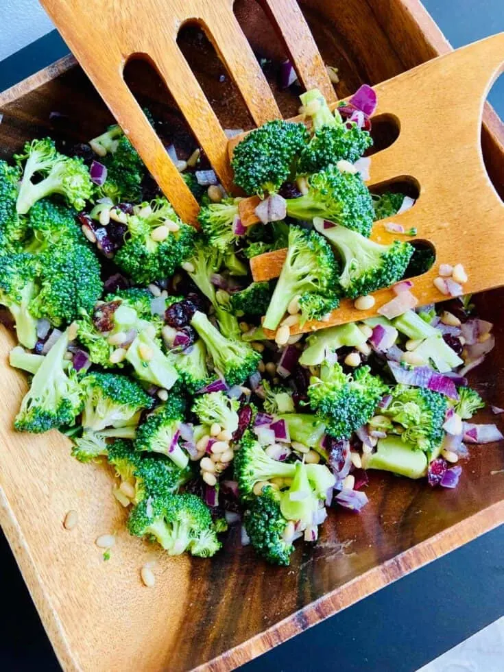 Healthier Broccoli Salad - healthy broccoli recipes