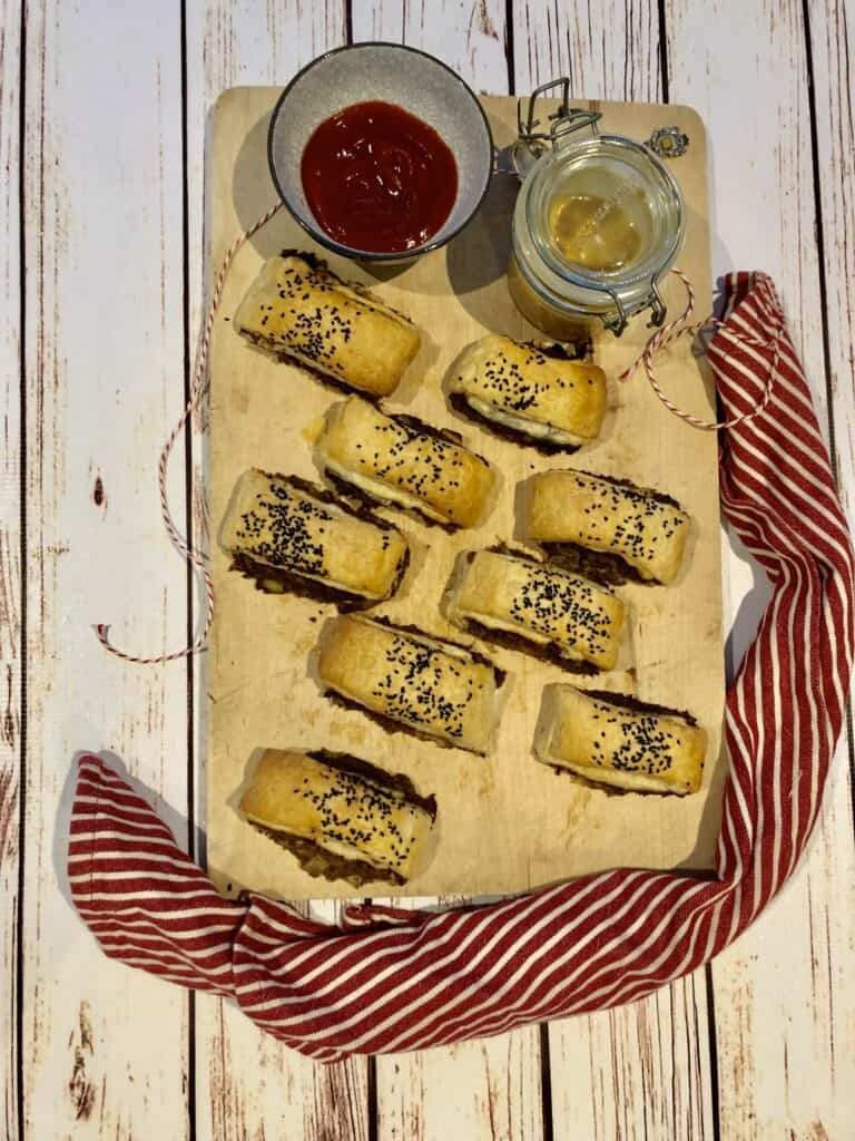 vegetarian sausage roll recipe