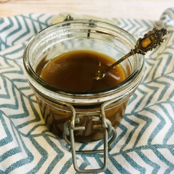Vegan Salted Caramel Sauce &ndash; Dairy Free Salted Caramel