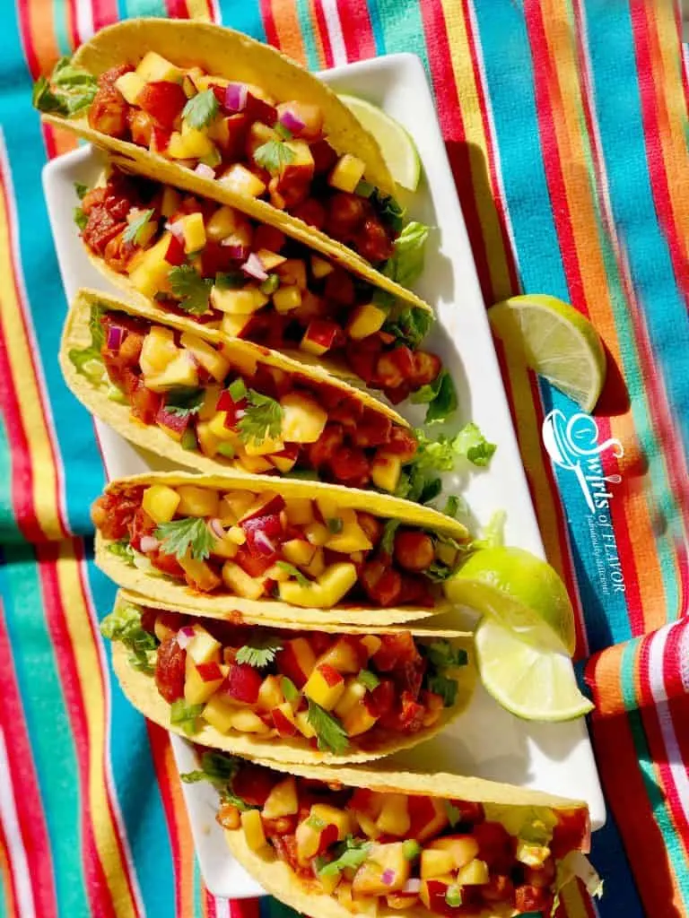 Easy Vegan Meal Plan - Chickpea Tacos