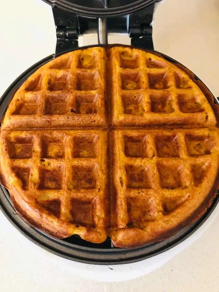 eggless waffle recipe - sweet potato waffles