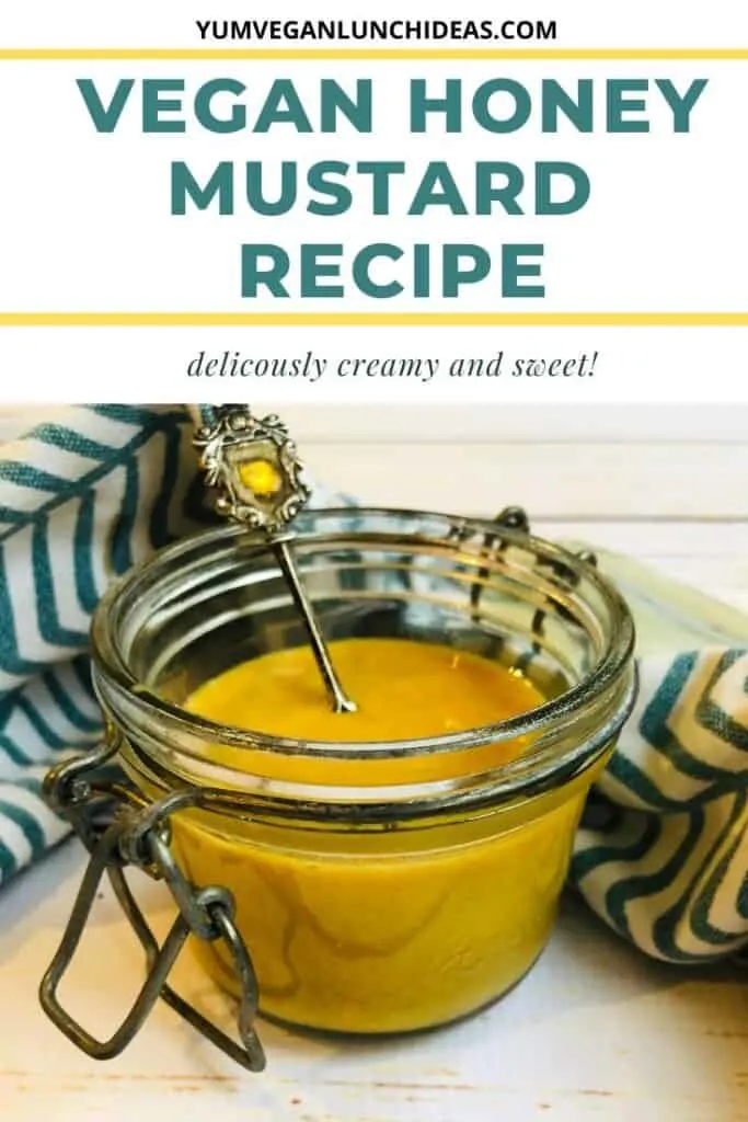 Vegan Honey Mustard dressing