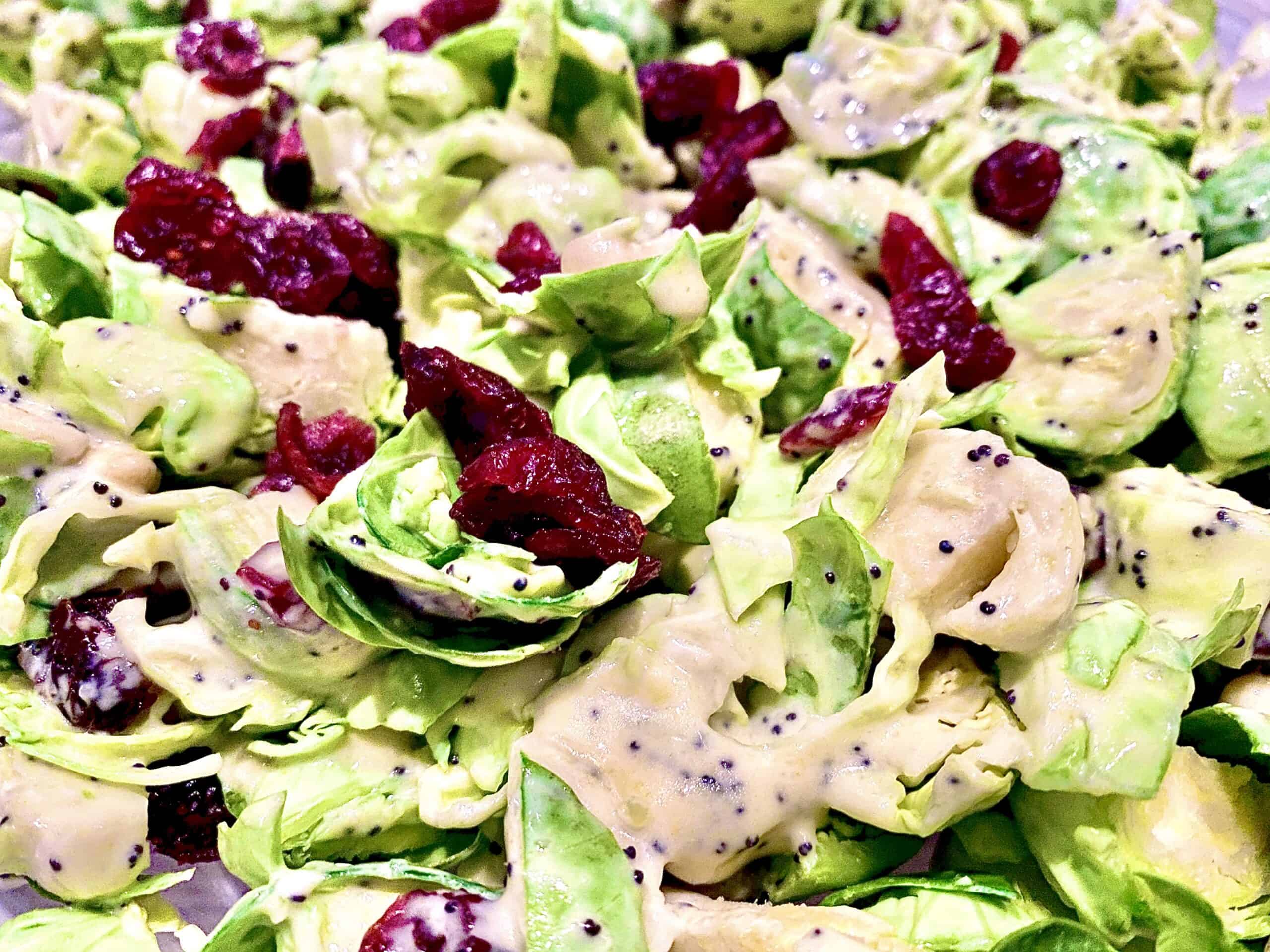 Vegan Brussel Sprout Salad