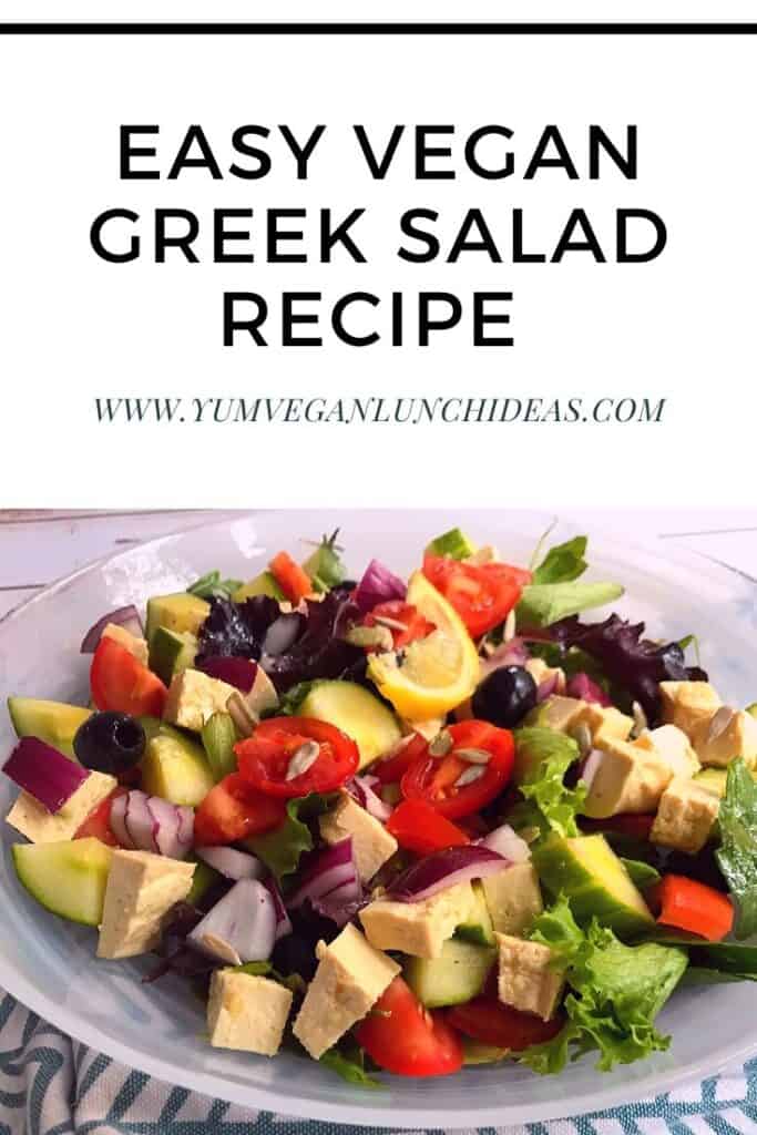 vegan greek salad recipe 
