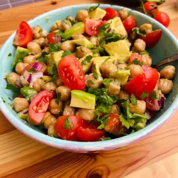 Chickpea Recipes - Vegan Chickpea Salad