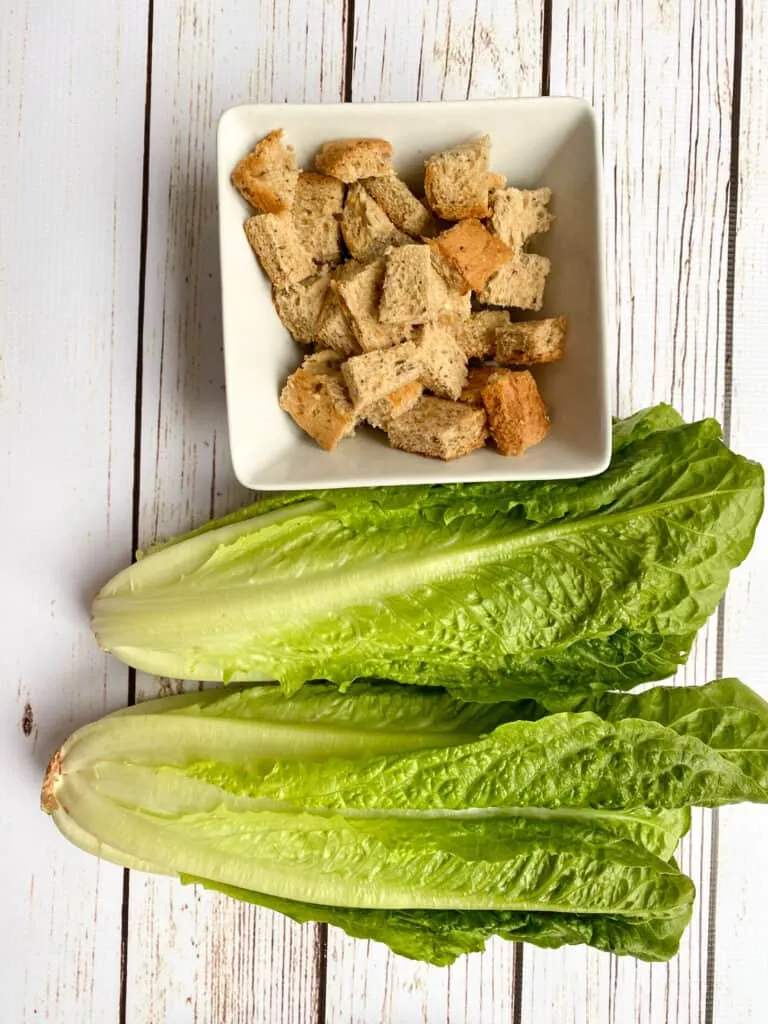 crowd pleasing vegan Caesar salad
