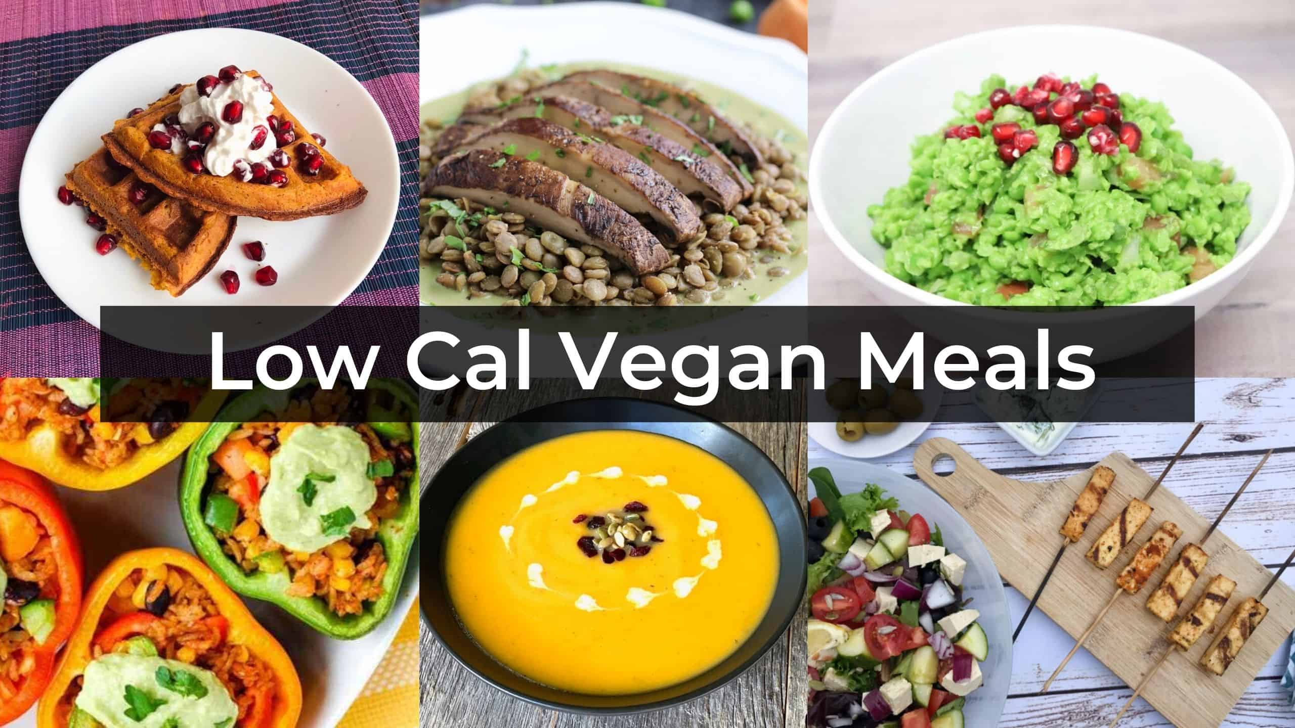 The Best Low Calorie Vegan Meals and Recipes