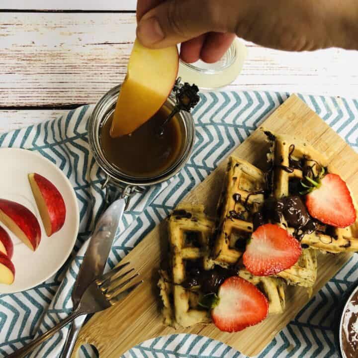 Vegan Chocolate Waffles
