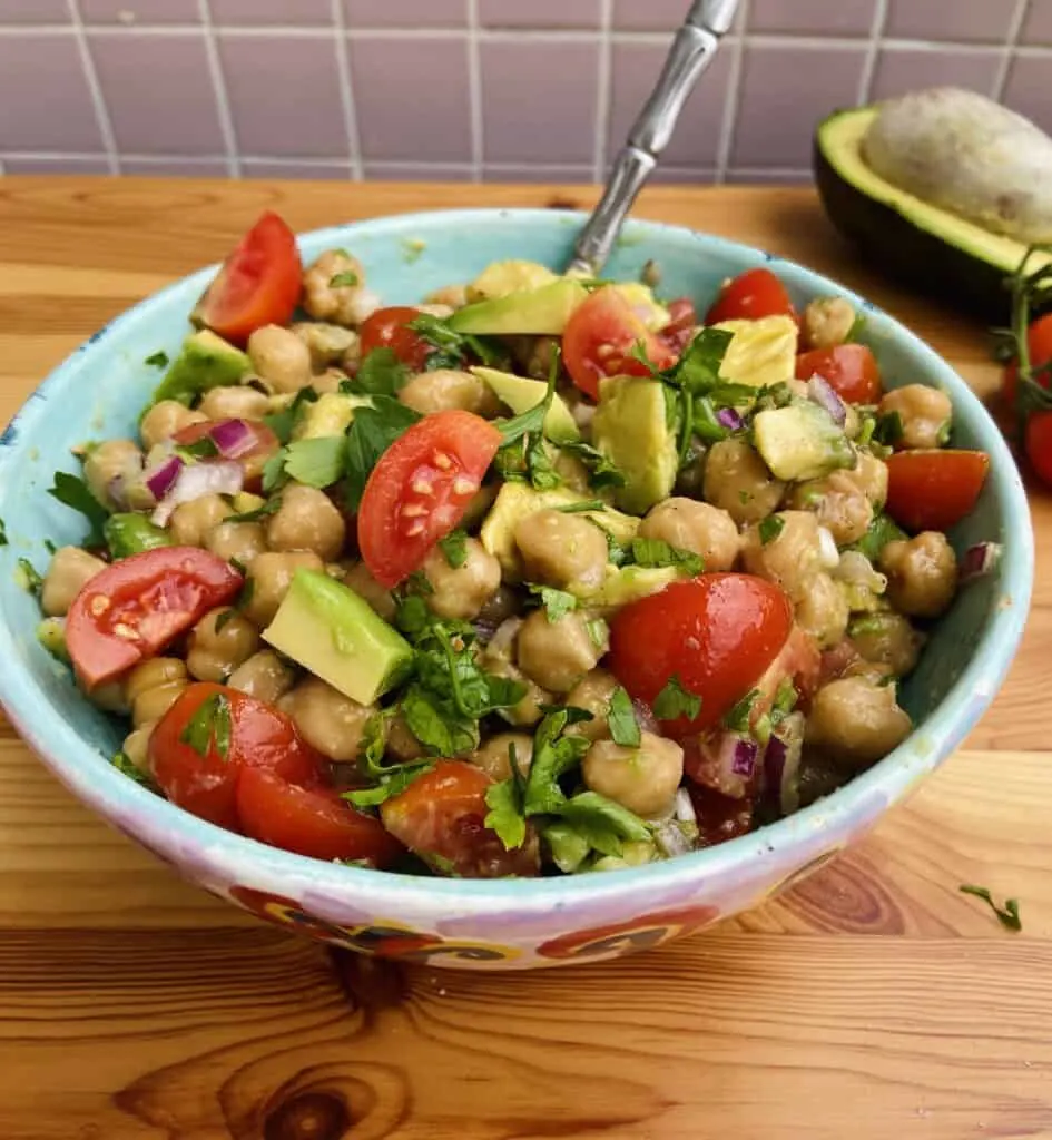 chickpea salad vegan