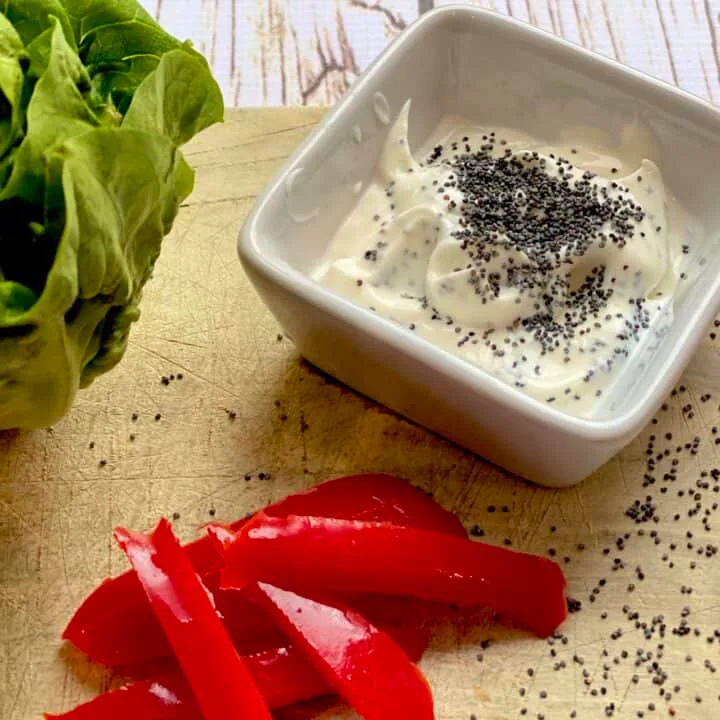 vegan poppyseed dressing