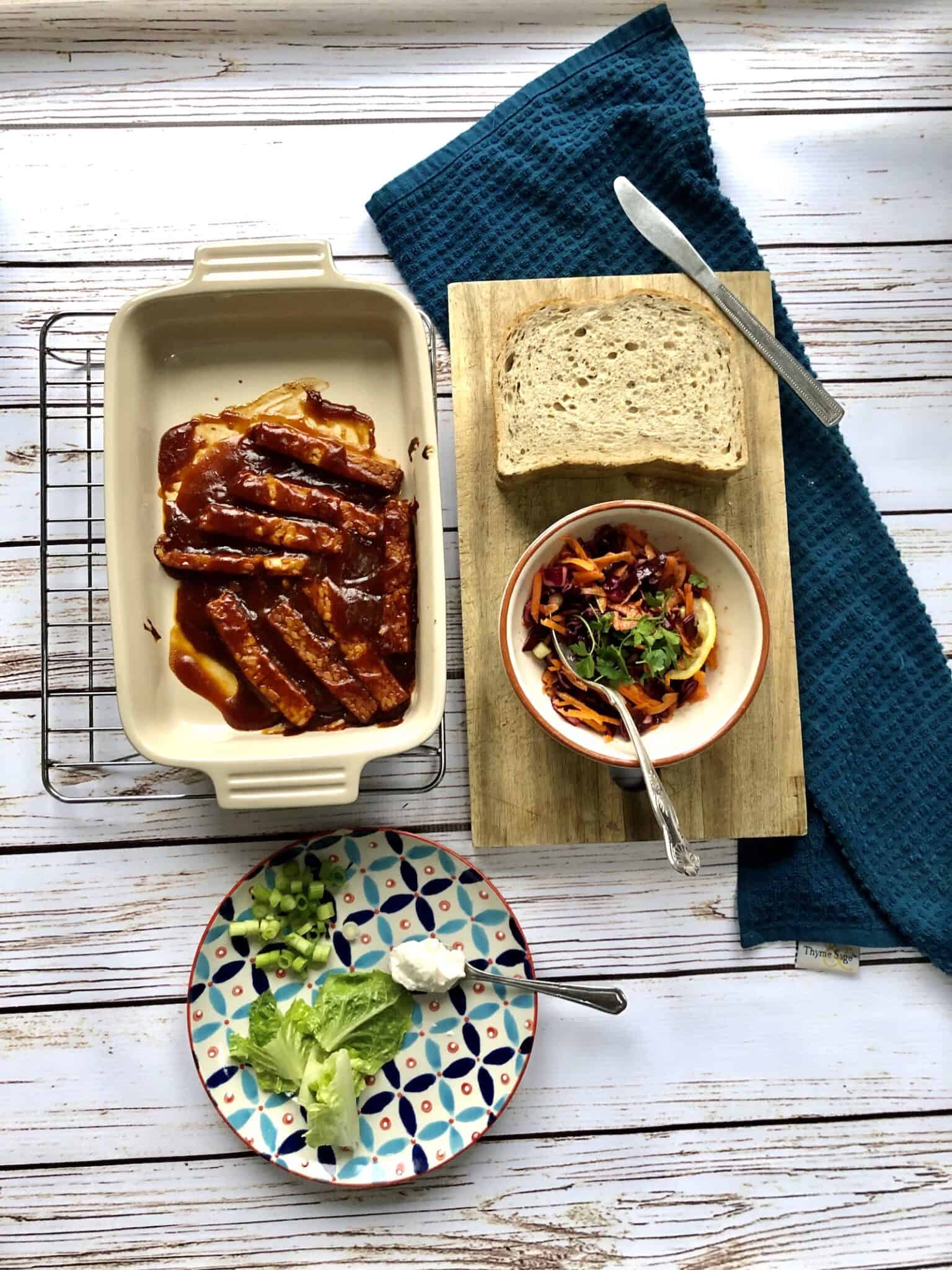 BBQ Seitan Sandwich BBQ Seitan Sandwich Recipe