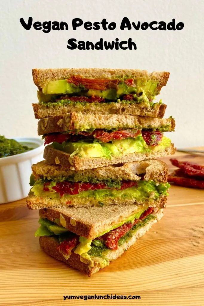 Vegan Avocado Sandwich Pin