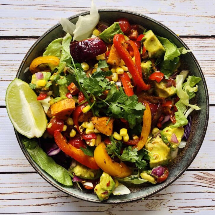 Vegan Santa Fe Salad Recipe