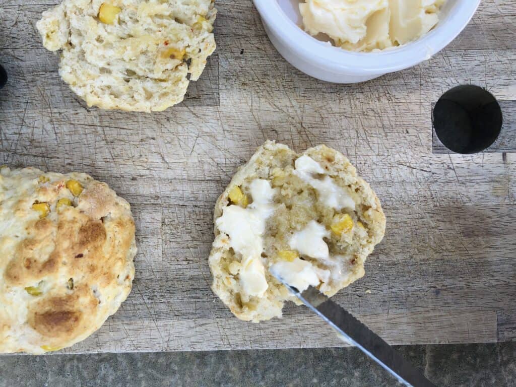 simple cheese scones