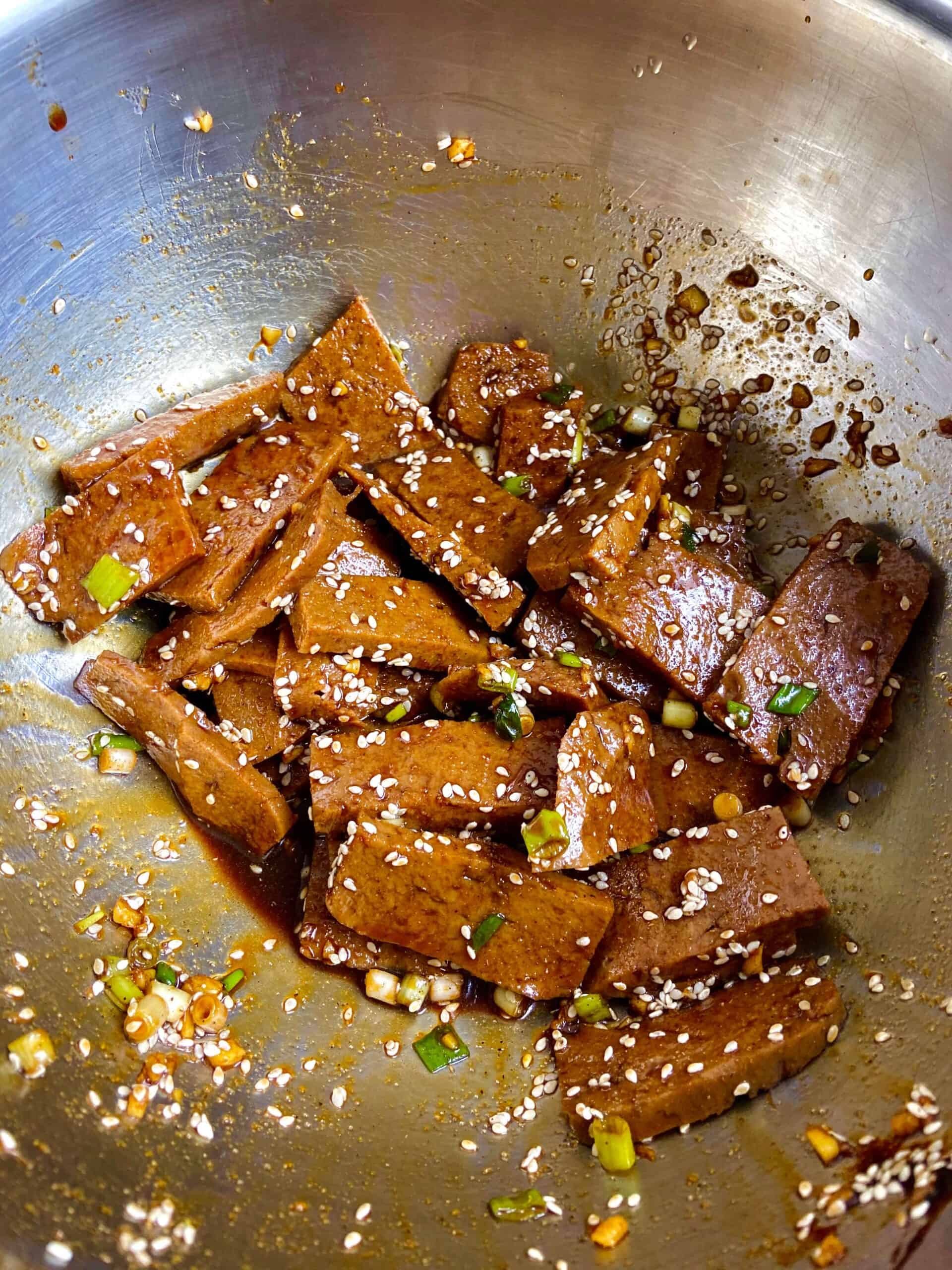 The Ultimate Korean Seitan Sandwich Vegan Seitan Recipes Yum Vegan Blog