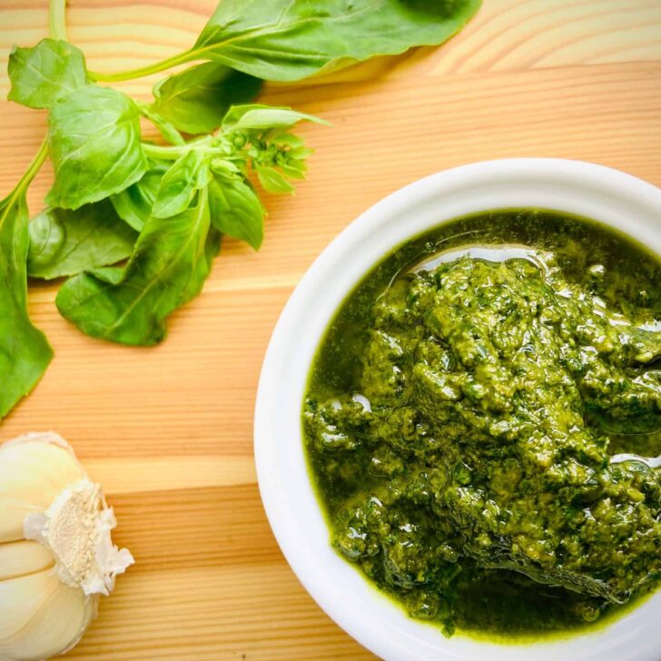 Vegan Nut Free Pesto Recipe