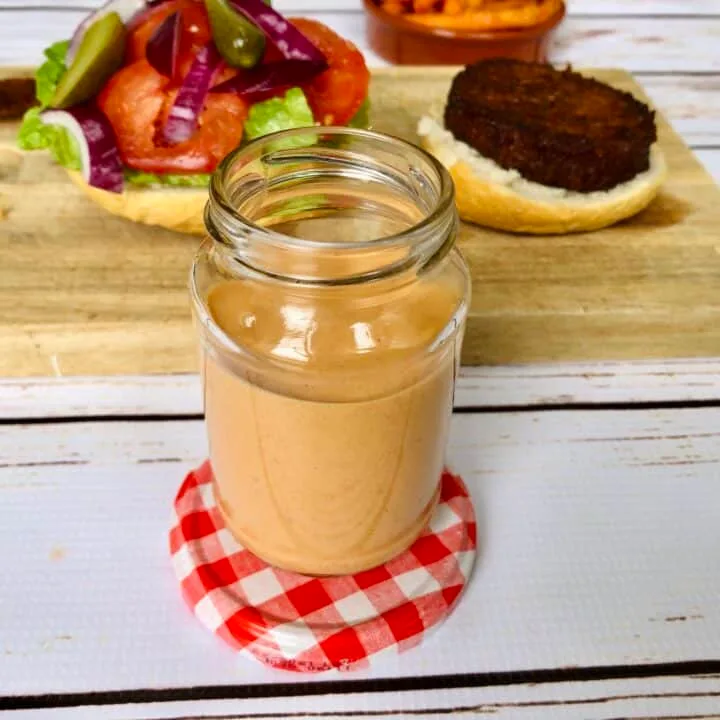 homemade burger sauce
