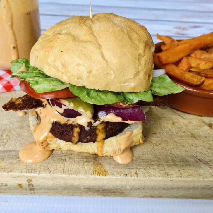 The Best 5 Minute Vegan Burger Sauce Recipe